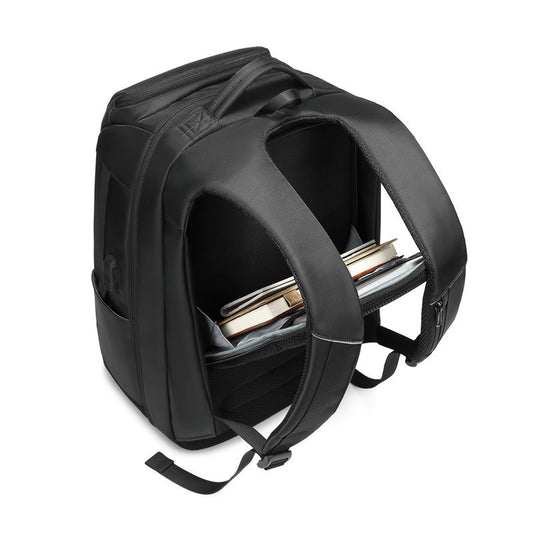 Multifunctional Oxford Travel Backpack – USB Port, Luggage Strap, Card Pocket, Fits 17.3" Laptop