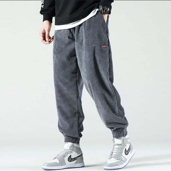 Casual Pants, Trendy And Fashionable Casual Pants, Men's Pants, Men's Pants, Long Pants, Straight Pants, Corduroy Casual Pants, Tight-fitting Casual Pants, Anti-wrinkle Casual Pants, 9-inch Pants, Men