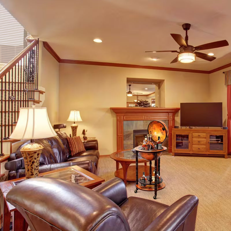 Italian Globe Bar Stand – Rolling Wine Cabinet with World Map, Bottle Storage & Eucalyptus Wood Frame (Walnut)